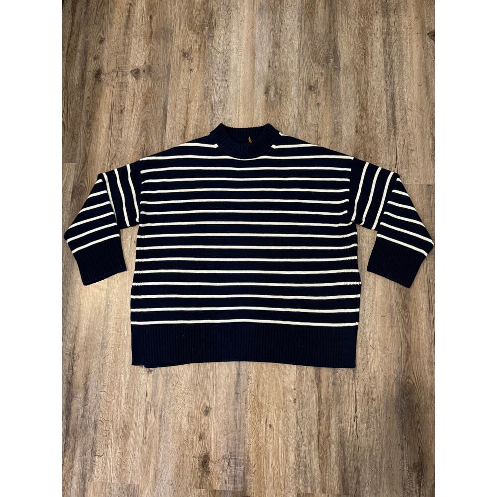 Ralph Lauren Women’s Striped Merino Wool Sweater Size XL